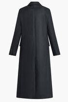 Satin Lapel Tailored Coat Satin Lapel Tailored Coat