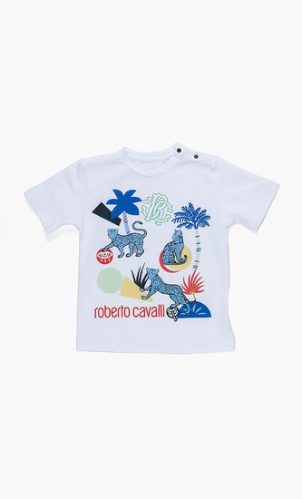 Tigers Print Jersey T-shirt