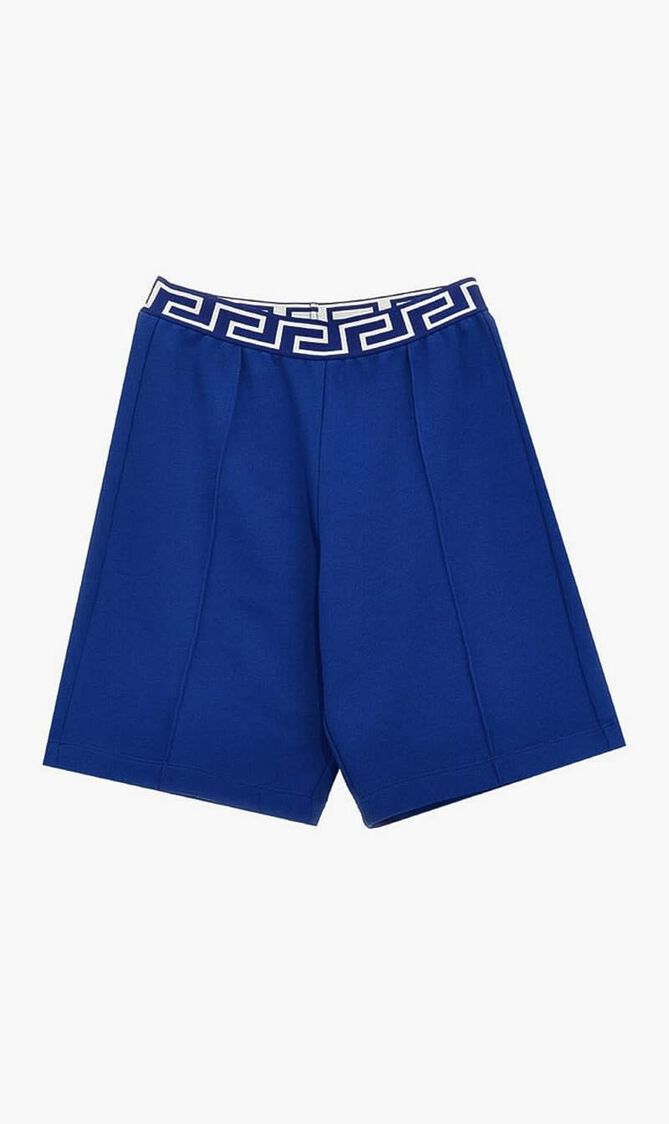 Greca Waistband Medusa Shorts