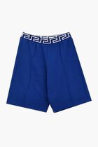 Greca Waistband Medusa Shorts