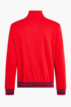 JAMIE SETTANTA JACKET WITH RIBBED FUNNEL NECK