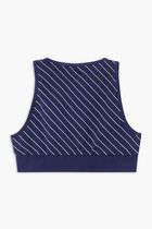 Vintage Karla Retro 80s Pinstripe Bra Top Vintage Karla Retro 80s Pinstripe Bra Top