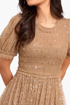 Sequin Giselle Smocked Ballerina Dress