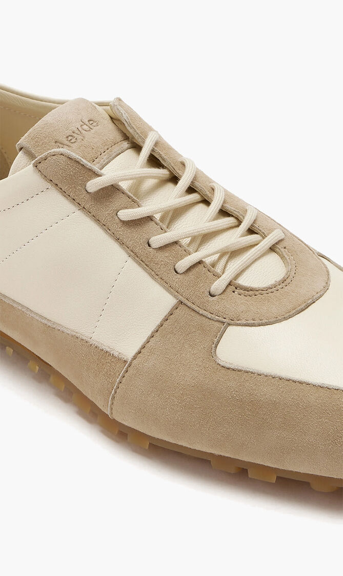 UMA SNEAKER NAPPA KID SUEDE LEATHER CREAMY SAND