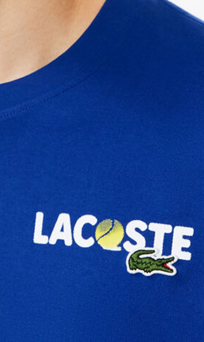 Heavy Cotton Jersey Back Print T-shirt