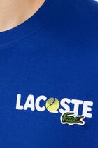 Heavy Cotton Jersey Back Print T-shirt