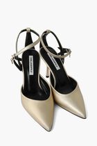 Gala Shimmer Strap Pumps