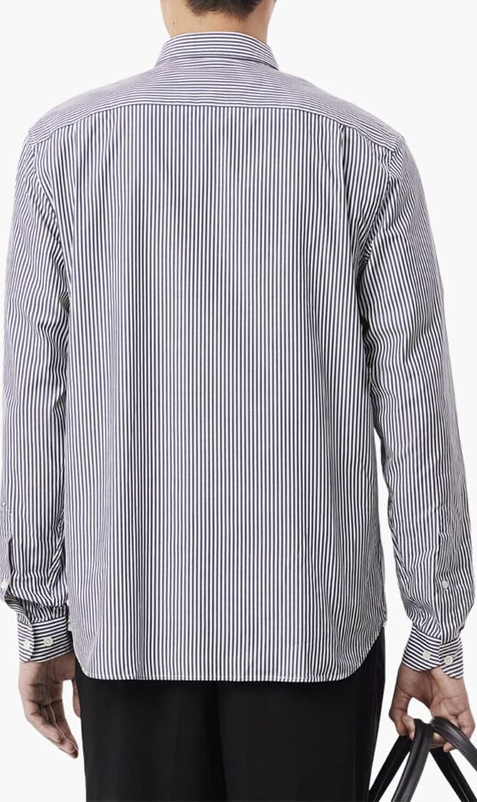 Regular Fit Striped Cotton Shirt