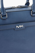 Classic Logo Leather Laptop Bag Classic Logo Leather Laptop Bag