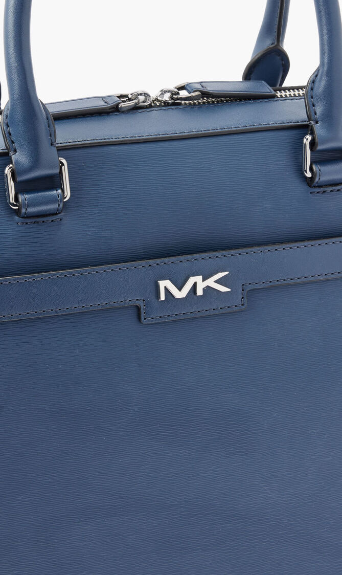 Classic Logo Leather Laptop Bag Classic Logo Leather Laptop Bag