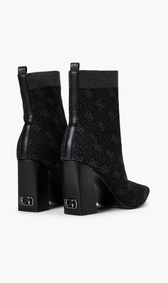 Logo Knit Boots
