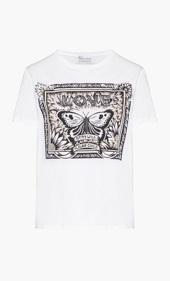 Butterfly Printed T-Shirt