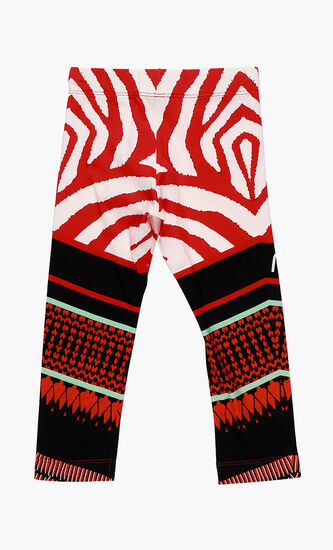 Zebra Foulard Leggings