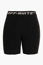 LOGO BAND SHORTS BLACK GREY