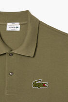 Loose Fit Pique Badge Polo Shirt