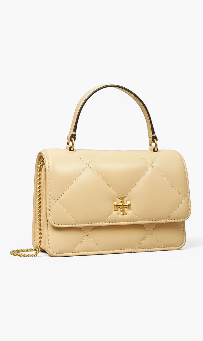 KIRA DIAMOND QUILT TOP-HANDLE