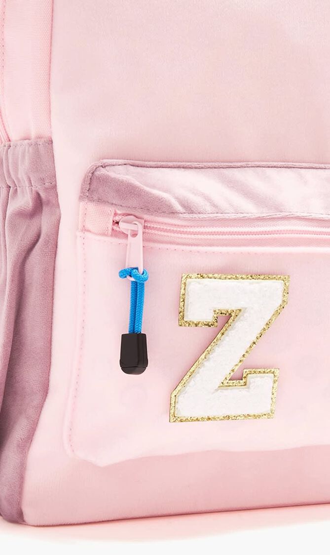 Chenille Sparkle Letter 'Z' patch