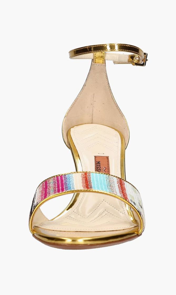 BELLE (HIGH HEEL SANDAL) RASCHEL STRIPES MARE CHIA 0