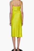 Barocco Lace Cowl Midi Dress