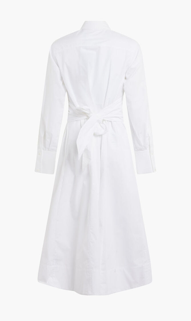 POPLIN SHIRT DRESS