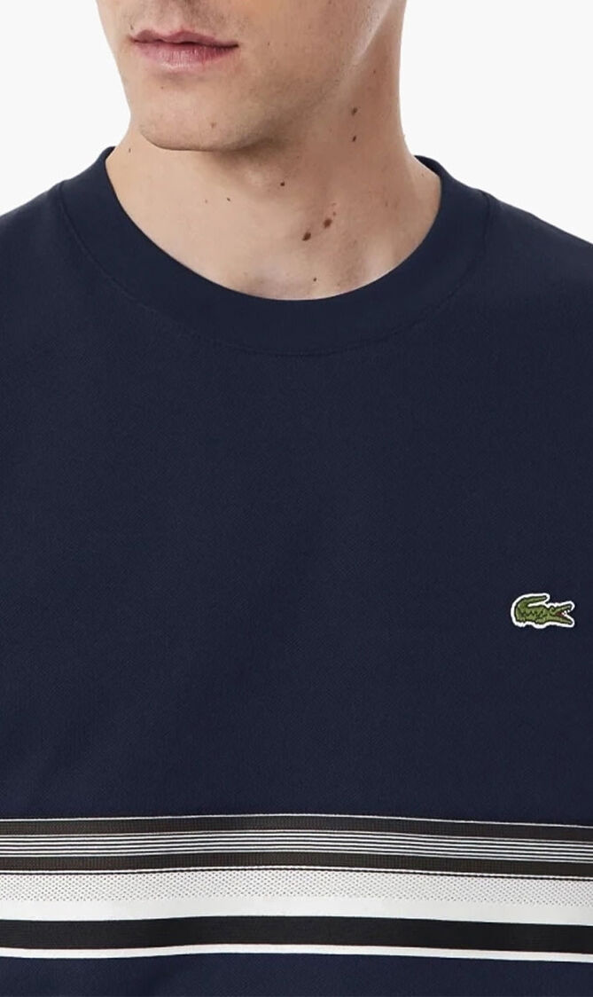 French Made Striped Band T-shirt