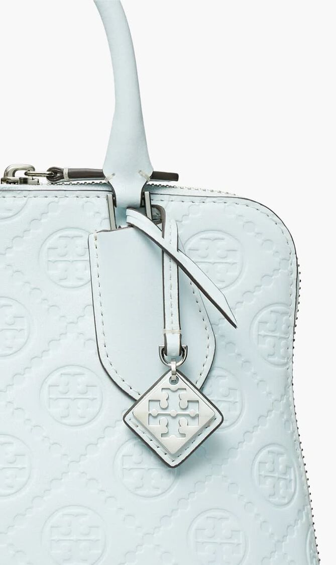 Mini T Monogram Leather Swing Satchel