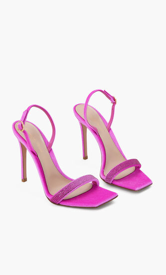 Embellished Crystal Heel