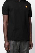 Medusa Embroidered Polo Shirt