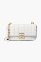 Tribeca Large Quilted Leather Shoulder Bag