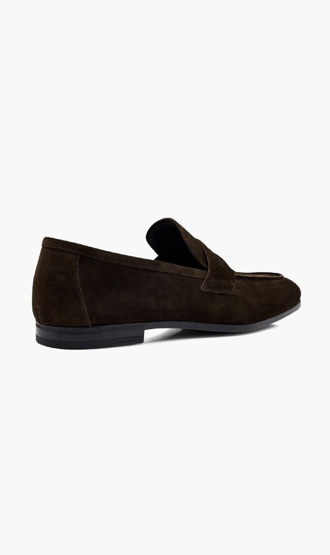 Suede Sean Twisted Band Loafer