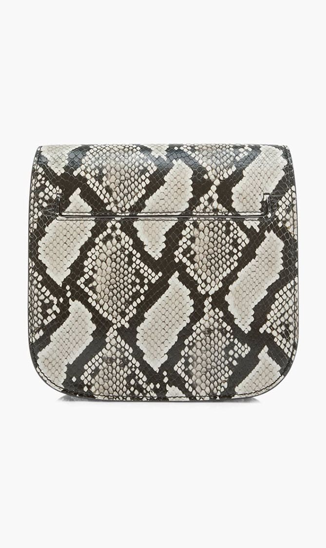 Printed Python Tara Mini Crossbody Bag