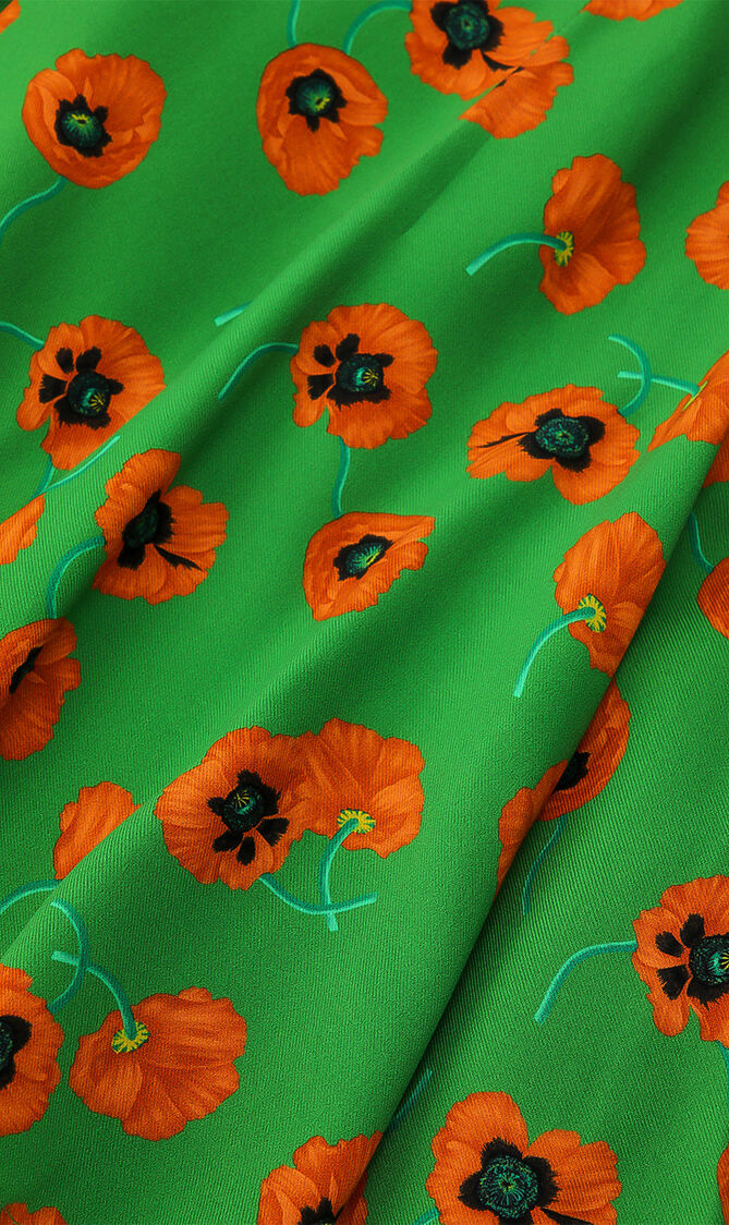 Floral Printed Mini Skirt