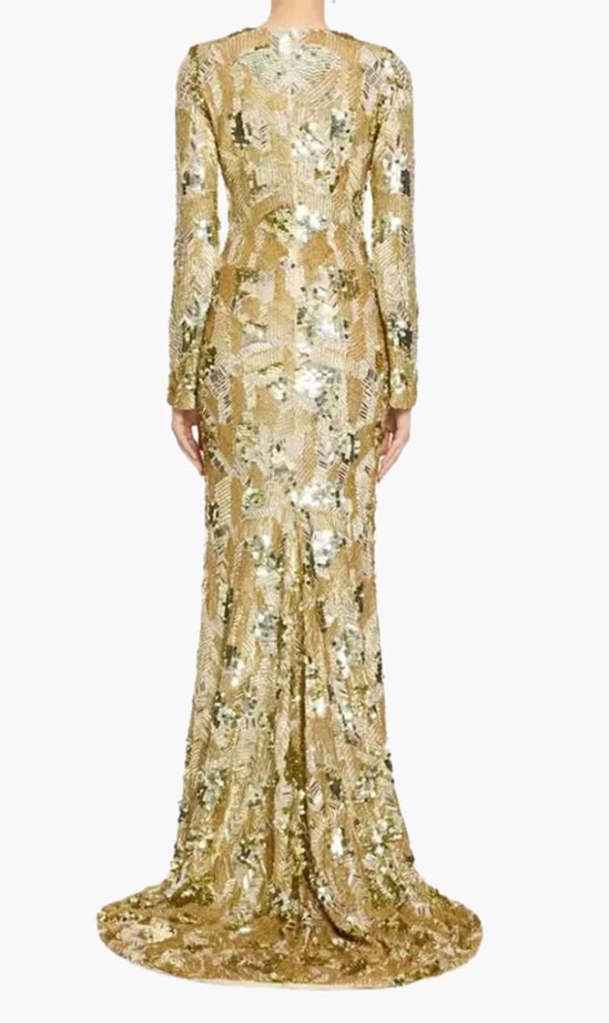 Arlet Embellished Evening Gown