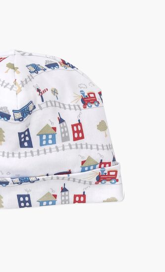 Railway Train Printed Hat