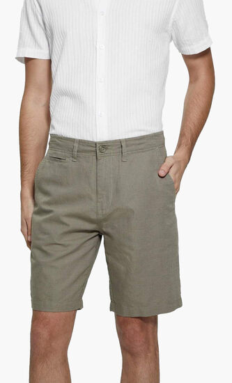 Eco Linen Slub Short
