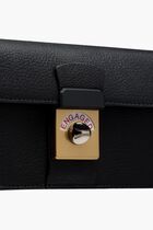 CLUTCH FLAP HANDBAG BLACK
