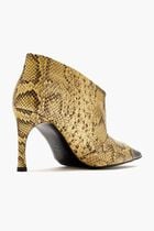 LEATHER POINTED TOE BOOT