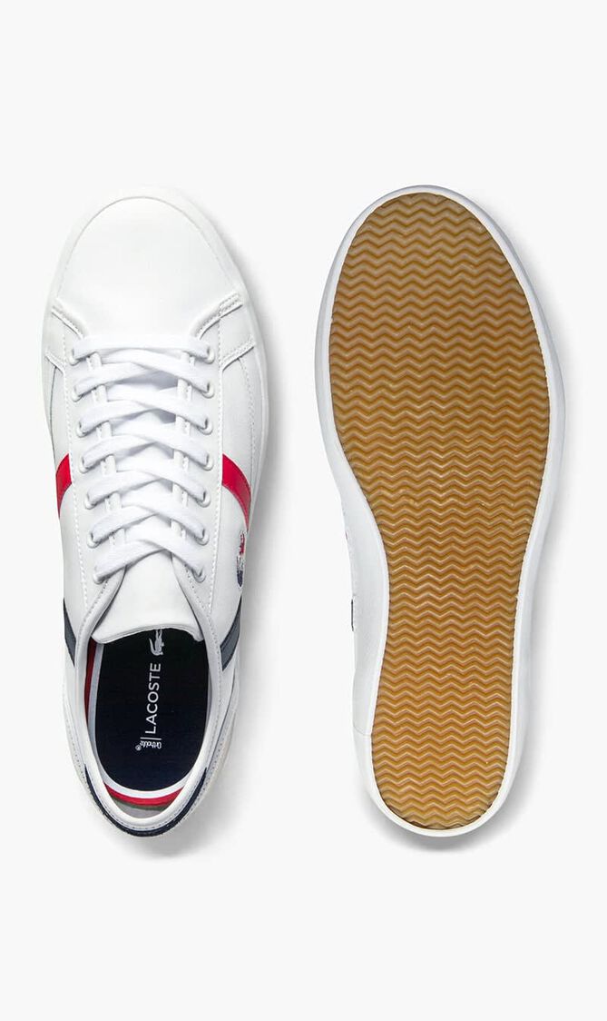 Sideline Leather Tricolore Trainers