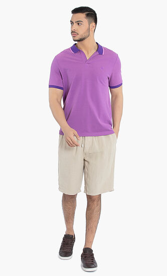 Classic Changing Cotton Pique Polo Shirt
