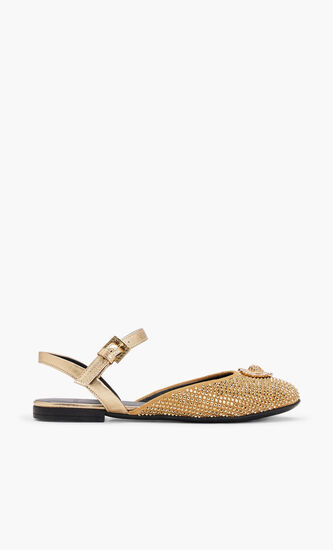 JG SANDALS STRASS GOLD RAMADAN