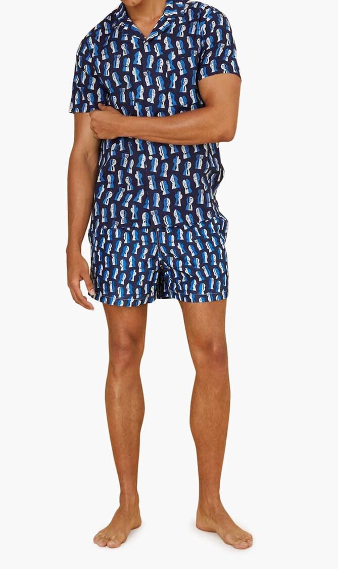 Shirt Navy Papier Découpé Shirt Navy Papier Découpé