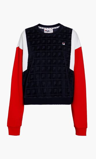 Lucy Color Block Sweatshirt
