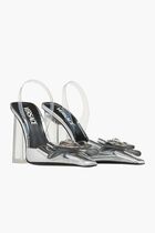 Gianni Ribbon Metallic Pumps