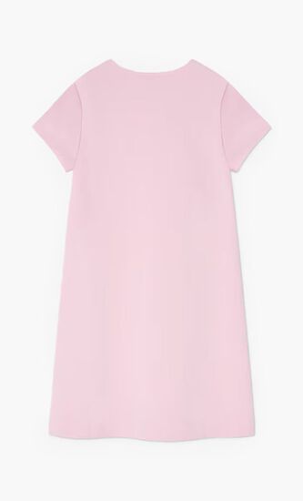 Embellished Logo Dress