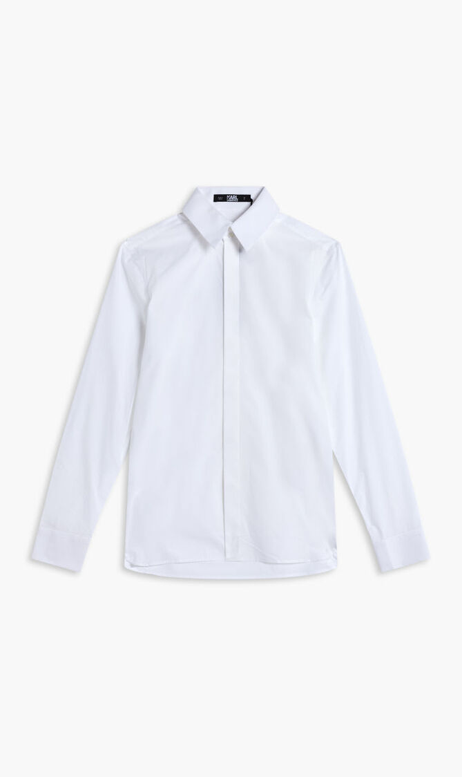 KARL COLLAR POPLIN SHIRT