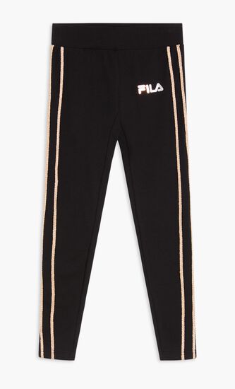 Legging With Rose gold Trim On Side