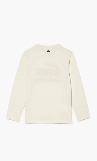Long Sleeve Crew Neck Printed T-Shirt