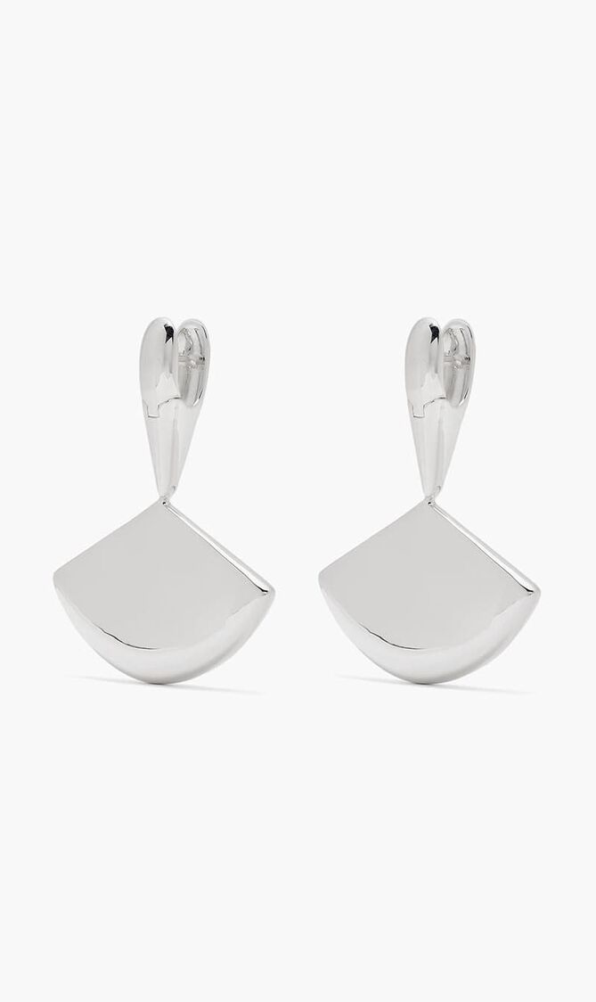 Large Fan Drop Earrings