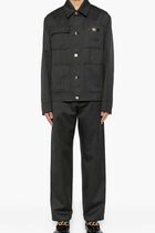 INFORMAL PANT WOOL TWILL MOULINE FABRIC