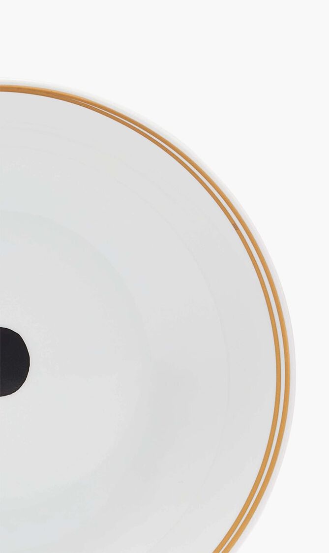 Aboro Soup Plate Round Black 19cm